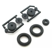 4814  дополнения из пластика  Rubber Wheels. Bf109G. Version B  (1:48) 2000000128917