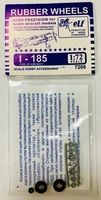 7206  дополнения из пластика  Rubber Wheels. I-185  (1:72) 2000000171920