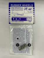7207  дополнения из пластика  Rubber Wheels. ОКБ Яковлева Y@K-1  (1:72) 2000000232201