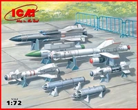 72213  дополнения из пластика  Советское авиавооружение "воздух-земля" (1:72) 2000000003764