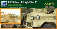 AB3570  дополнения из пластика  LED Search Light Set C  (1:35) 4544032724023
