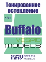 KAV CP72 016  инструменты для работы с краской  Тонированное остекление Buffalo (Vespid)  (1:72) 2000002220466