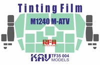 KAV TF35 004  дополнения из пластика  Тонировочная пленка М1240 M-ATV (RFM)  (1:35) 2000000175584