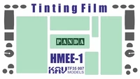 KAV TF35 007  дополнения из пластика  Тонировочная плёнка на HMEE-1 (Panda)  (1:35) 2000000194615