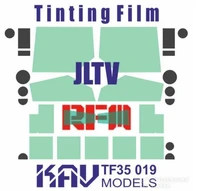 KAV TF35 019  дополнения из пластика  Тонировочная пленка на LJTV (RFM) (Panda)  (1:35) 2000002135395
