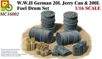 MC16002  наборы для диорам  WWII German 20L Jerry Can &amp; 200L Fuel Drum Set  (1:16) 2000002047735