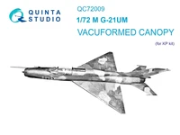 QC72009  дополнения из пластика  Набор остекления для модели M&amp;G-21УМ (KP)  (1:72) 2000002202158