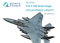 QC72039  дополнения из пластика  Набор остекления для модели F-15E (Academy) (1:72) 2000002116240