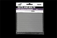 SPS-009  дополнения из пластика  Nuts and Bolts SET D 156 pcs. each size -1.3 / 1.5 / 1.7 mm  (1:35) 4897038550302