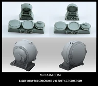 35079  дополнения из смолы  Инфра-красный прожектор Л-4Г для Type 55AM/62M  (1:35) 2000000076546