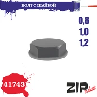 41743  дополнения из смолы  Болт с шайбой 0,8-1,0-1,2 4678590030866