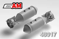 AMC 48017  дополнения из смолы  ФАБ-500 ТС (4шт.)  (1:48) 2000002185116