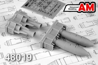 AMC 48019  дополнения из смолы  ФАБ-500М-62 фугасная авиабомба калибра 500 кг  (1:48) 2000002085287