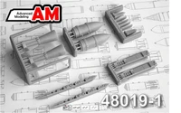 AMC 48019-1  дополнения из смолы  ФАБ-500 М-62 с модулем УМПК (2шт.)  (1:48) 2000002185123