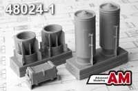 AMC 48024-1  дополнения из смолы  РБК-500-255 ПТАБ-10-5 (2шт.)  (1:48) 2000002164418