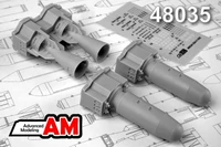 AMC 48035  дополнения из смолы  ОФЗАБ-500, оскологно-фугасно-зажигательная авиабомба   (1:48) 2000002085348