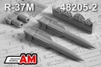 AMC 48205-2  дополнения из смолы  Р-37М Авиационная управляемая ракета класса «Воздух-воздух» (1:48) 2000002085423