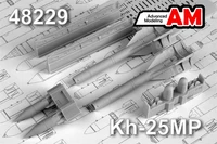 AMC 48229  дополнения из смолы  Авиационная управляемая ракета Х-25МП2 с пусковой АПУ-68УМ2  (1:48) 2000002085829