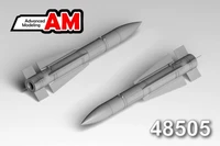 AMC 48505  дополнения из смолы  AIM-54C (4шт.)  (1:48) 2000002209249