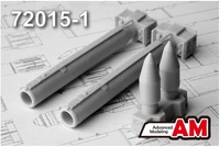 AMC 72015-1  дополнения из смолы  НАР С-25-ОФ с пусковым устройством О-25Л (2шт.)  (1:72) 2000002094821