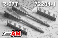 AMC 72204-1  дополнения из смолы  Ракета "воздух-воздух" Р-27Т (2шт.)  (1:72) 2000002155638