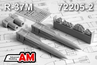 AMC 72205-2  дополнения из смолы  УР Р-37м (2шт.)  (1:72) 2000002142263