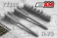 AMC 72208  дополнения из смолы  Ракета "воздух-воздух" малой дальности Р-73  (1:72) 2000002126089