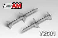 AMC 72501  дополнения из смолы  AIM-7E (4шт.)  (1:72) 2000002209201