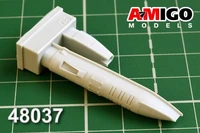AMG 48037  дополнения из смолы  Фюзеляжный обтекатель авиационной пушки ГШ-6-23 для M&amp;G-31  (1:48) 2000002142348