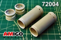 AMG 72004  дополнения из смолы  Входной канал воздухозабрника РД-7М с выдвиж. обечайкой дифф. (1:72) 2000002086550