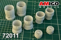 AMG 72011  дополнения из смолы  Сопло двигателя РД-33 M&amp;G-29  (1:72) 2000002086598