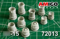 AMG 72013  дополнения из смолы  С-15 Реактивное сопло двигателя Р11Ф2-300  (1:72) 2000002126843