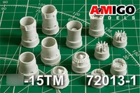 AMG 72013-1  дополнения из смолы  С-15ТМ Реактивное сопло двигателя Р13-300  (1:72) 2000002126850