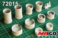 AMG 72015  дополнения из смолы  Реактивное сопло двигателя Р15Б-300 M&amp;G-25П/ ПД/ ПУ  (1:72) 2000002086611