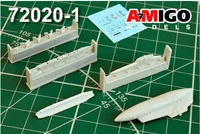 AMG 72020  дополнения из смолы  Эфир-1М Контейнер радиационной разведки, П-62-2  (1:72) 2000002164449