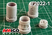 AMG 72022-1  дополнения из смолы  С-17М Реактивное сопло двигателя АЛ-21Ф  (1:72) 2000002126881