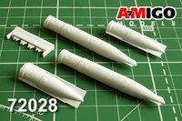 AMG 72028  дополнения из смолы ПТБ-800 подвесной топливный бак самолётов С-17, С-25  (1:72) 2000002126010