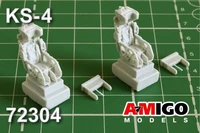AMG 72304  дополнения из смолы  Катапультное кресло КС-4, 2 шт., для С-15  (1:72) 2000002086383