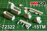 AMG 72322  дополнения из смолы  Кабина С-15ТМ с креслом КС-4  (1:72) 2000002095279