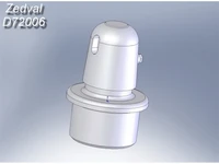 D72006  дополнения из смолы  Бронировка перископа для Танк-34  (1:72) 2000002164029