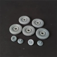 DMS-35236  дополнения из смолы  Колёса ЯШЗ Вездеход Ба-64, Г@З-64/67, М-1, БА-20. С просадкой (1:35) 2000002188896