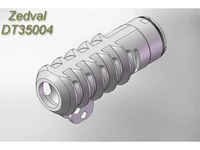 DT35004  дополнения из смолы  Дульный тормоз для  Д-30 (2А18)  (1:35) 2000002194910