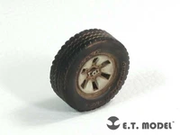 ER35-031  дополнения из смолы  Technical Pick up Truck Weighted Road Wheels for MENG  (1:35) 2000002155867