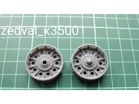 K35001  дополнения из смолы  Катки с внутренней аммортизацией Танк-34 (10шт.) сталинградские  (1:35) 2000002162643