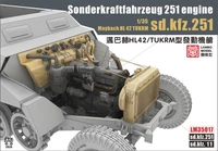 LM-35017  дополнения из смолы  Sonderkraftfahrzeug 251 Engine Maybach HL42/TUKRM Sd.Kfz.251  (1:35) 2000002180821