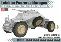 LM-35025  дополнения из смолы  Leichter Panzerspähwagen Sd.Kfz.221 Off-road wheel  (1:35) 2000002153887