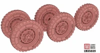 LM-35039  дополнения из смолы  BA64  GRAVITY  TIRES  KIT  TYPE  A  (1:35) 2000002180906