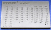 MC435100  дополнения из смолы  Catalog-sample rivets, bolts, nuts 2000000086521