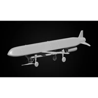 MM144002  дополнения из смолы  Ракета Х-101 с тележкой  (1:144) 4144020707245