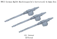 P35-216  дополнения из смолы  MG 34T Machine Gun In-vehicle Type (Without Stock)  (1:35) 4571512718722